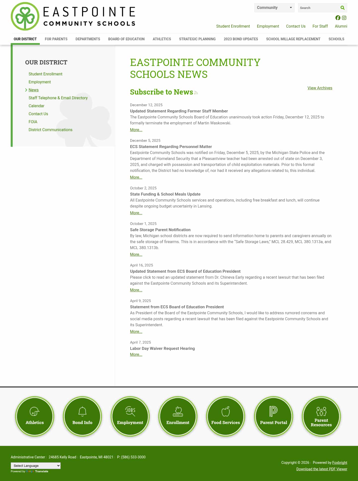 Latest website image capture