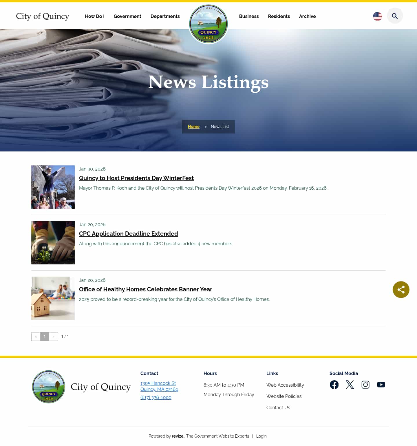 Latest website image capture