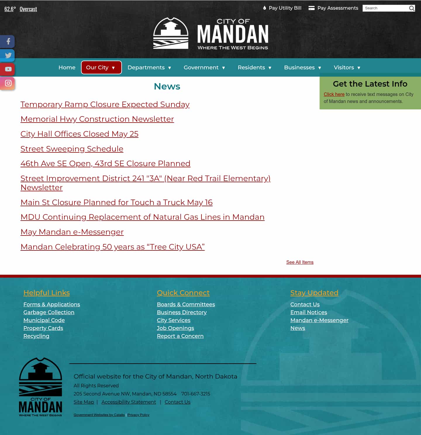 Latest website image capture