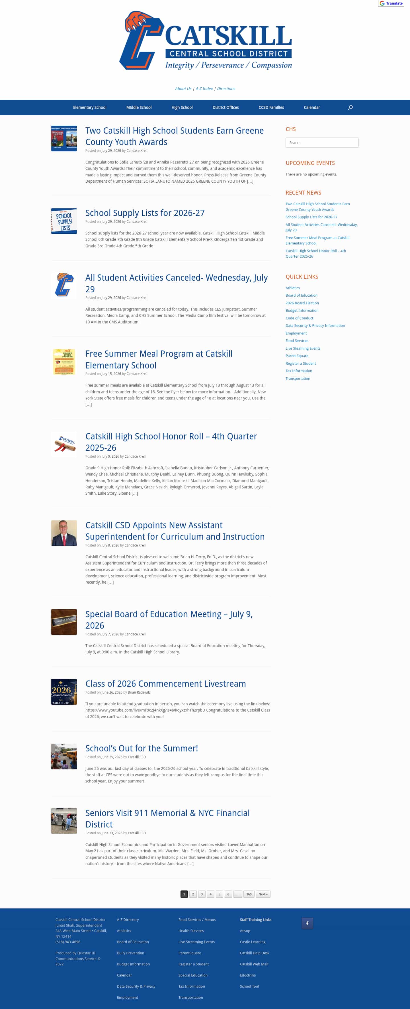 Latest website image capture