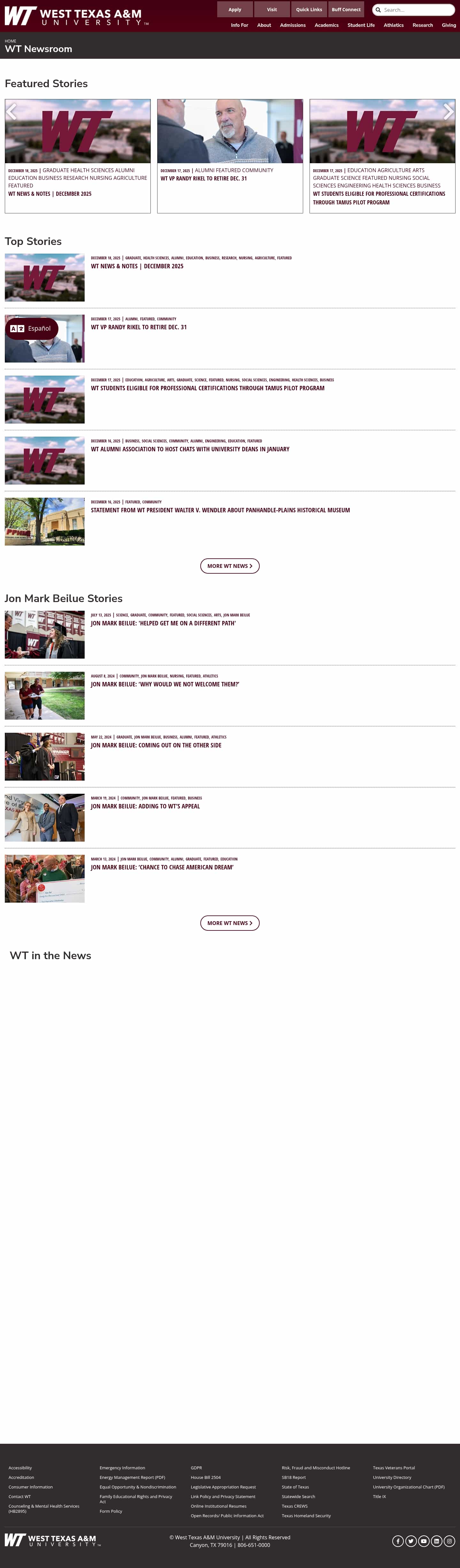 Latest website image capture