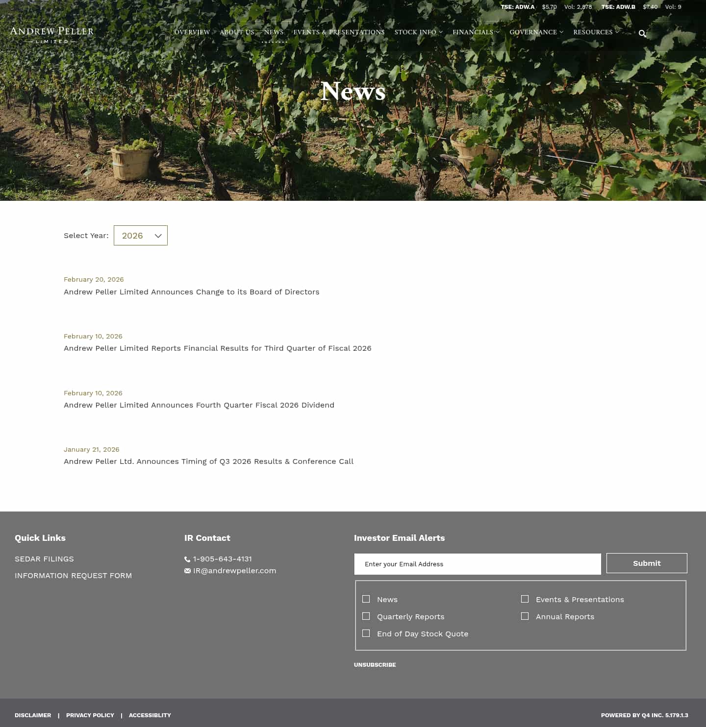 Latest website image capture