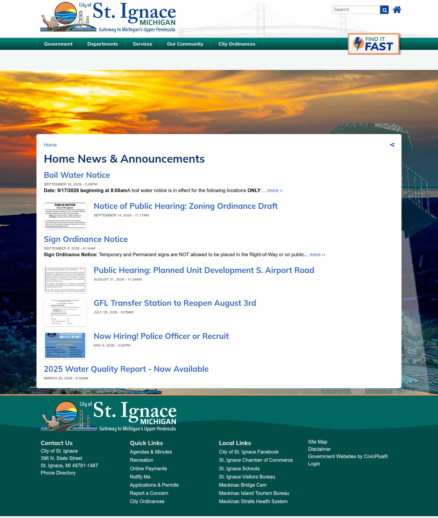 Latest website image capture
