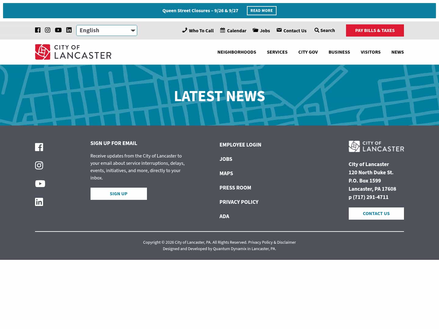 Latest website image capture