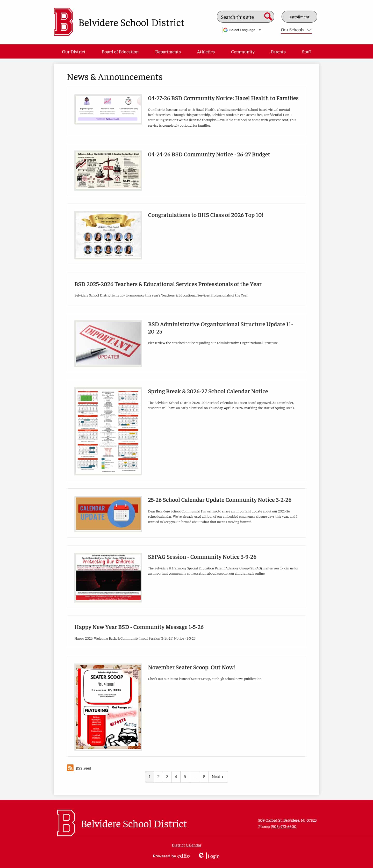 Latest website image capture
