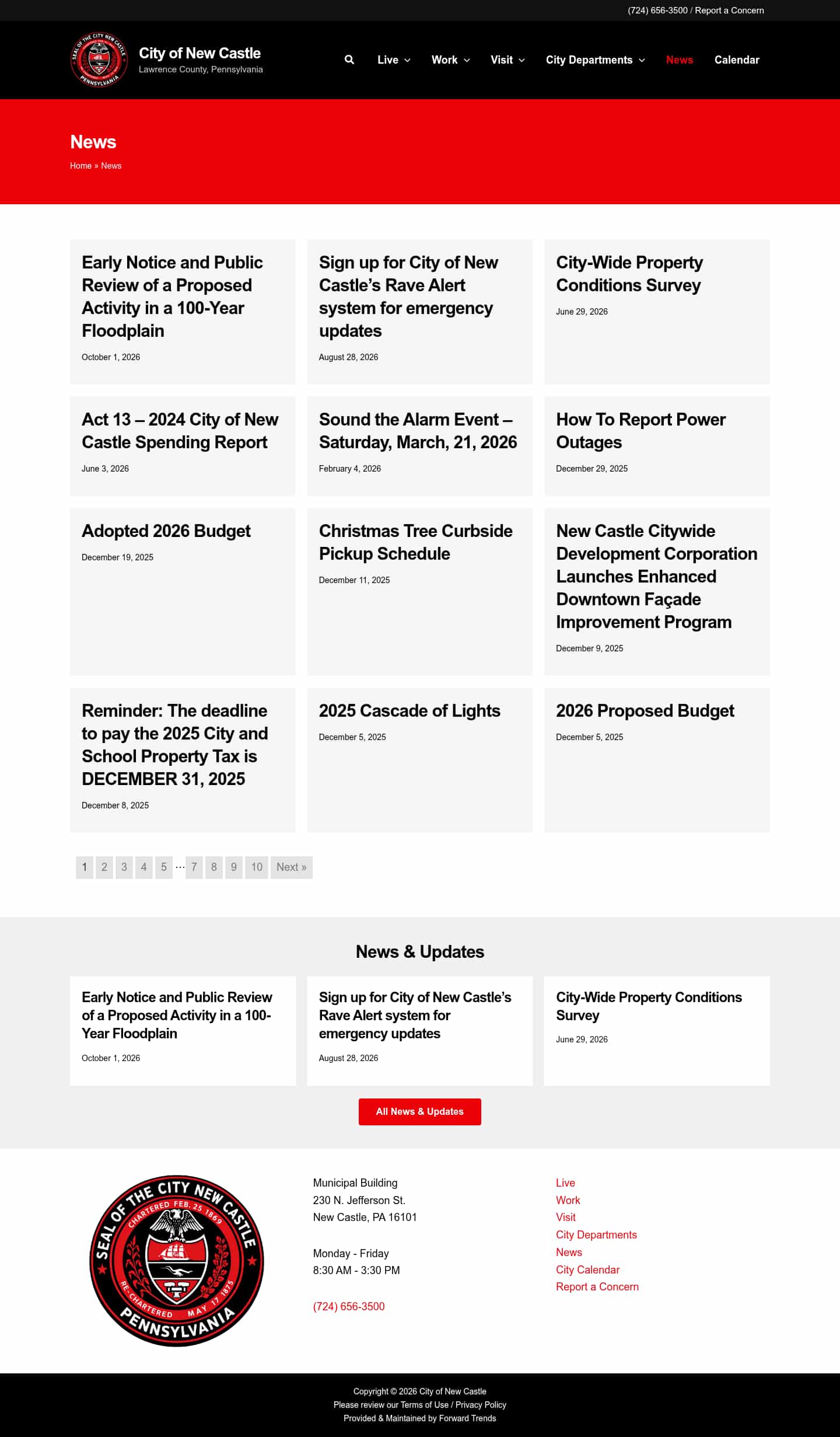 Latest website image capture