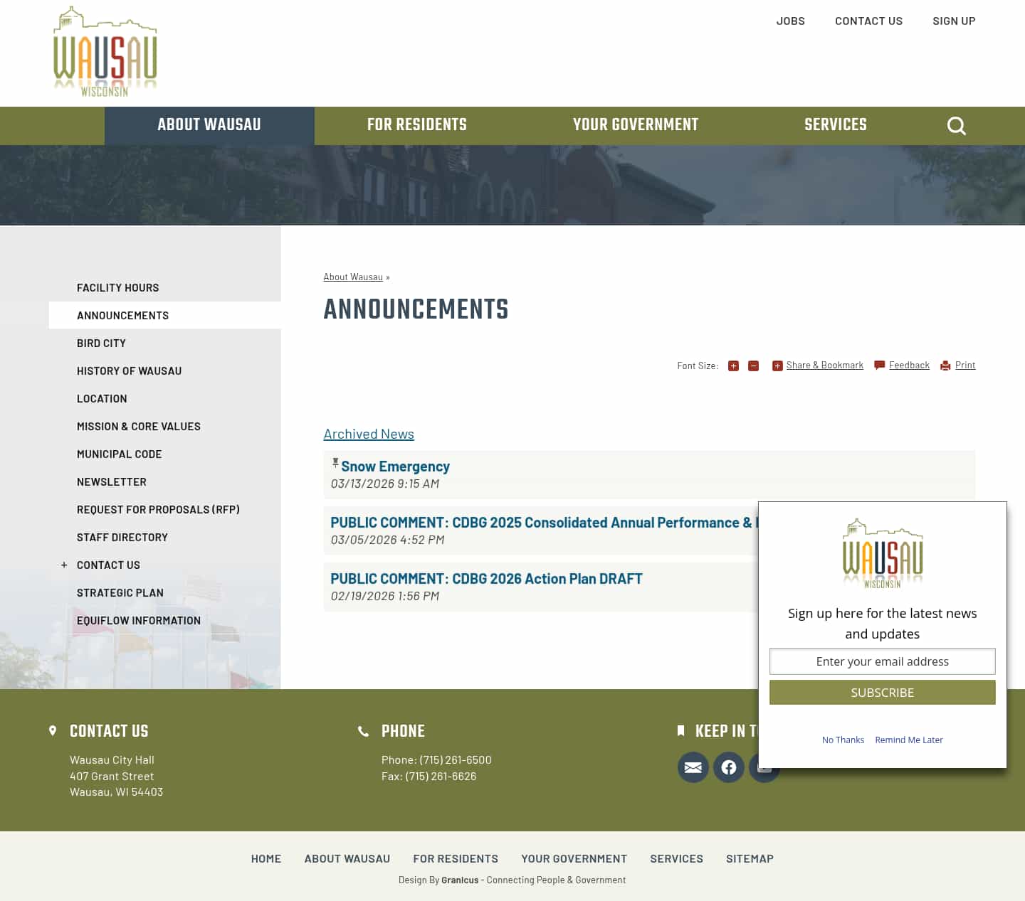 Latest website image capture