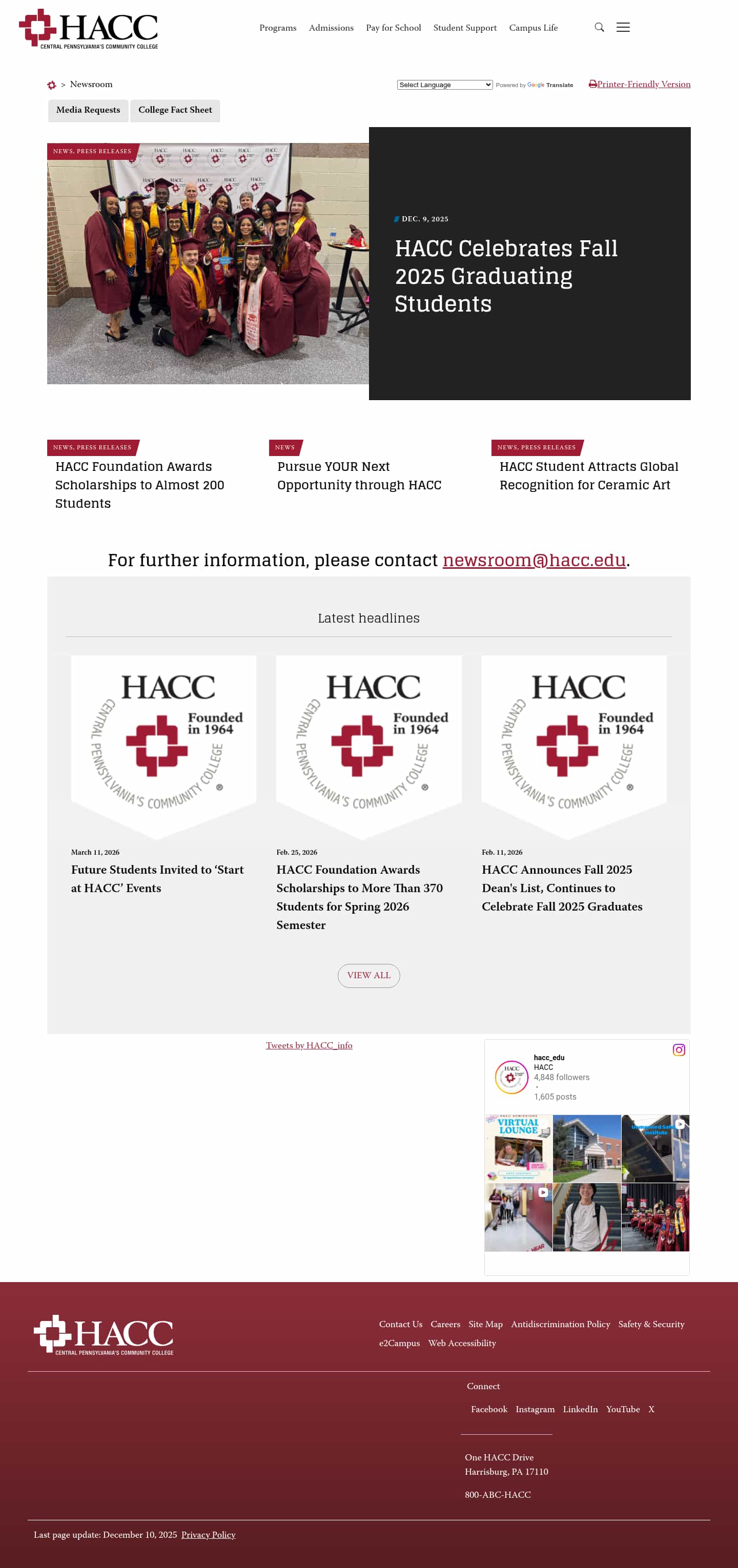 Latest website image capture