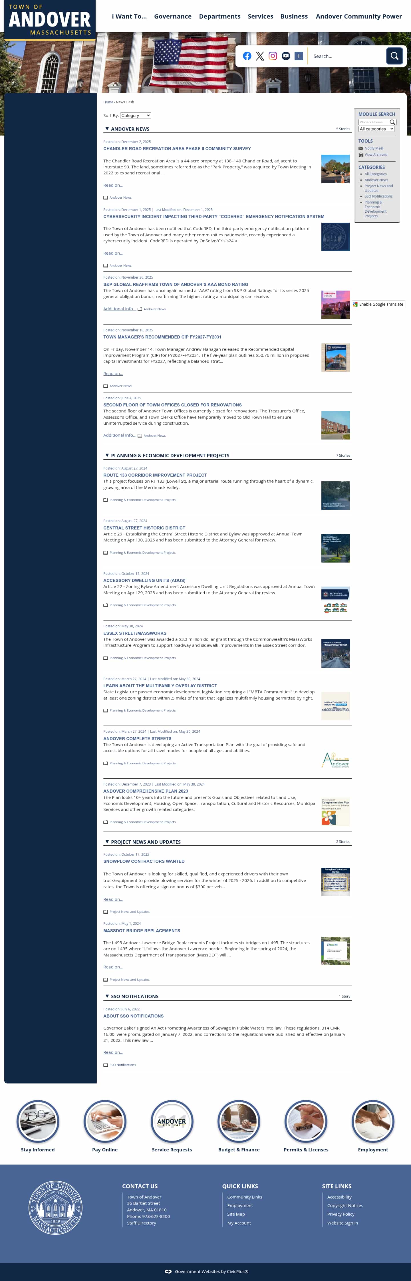 Latest website image capture