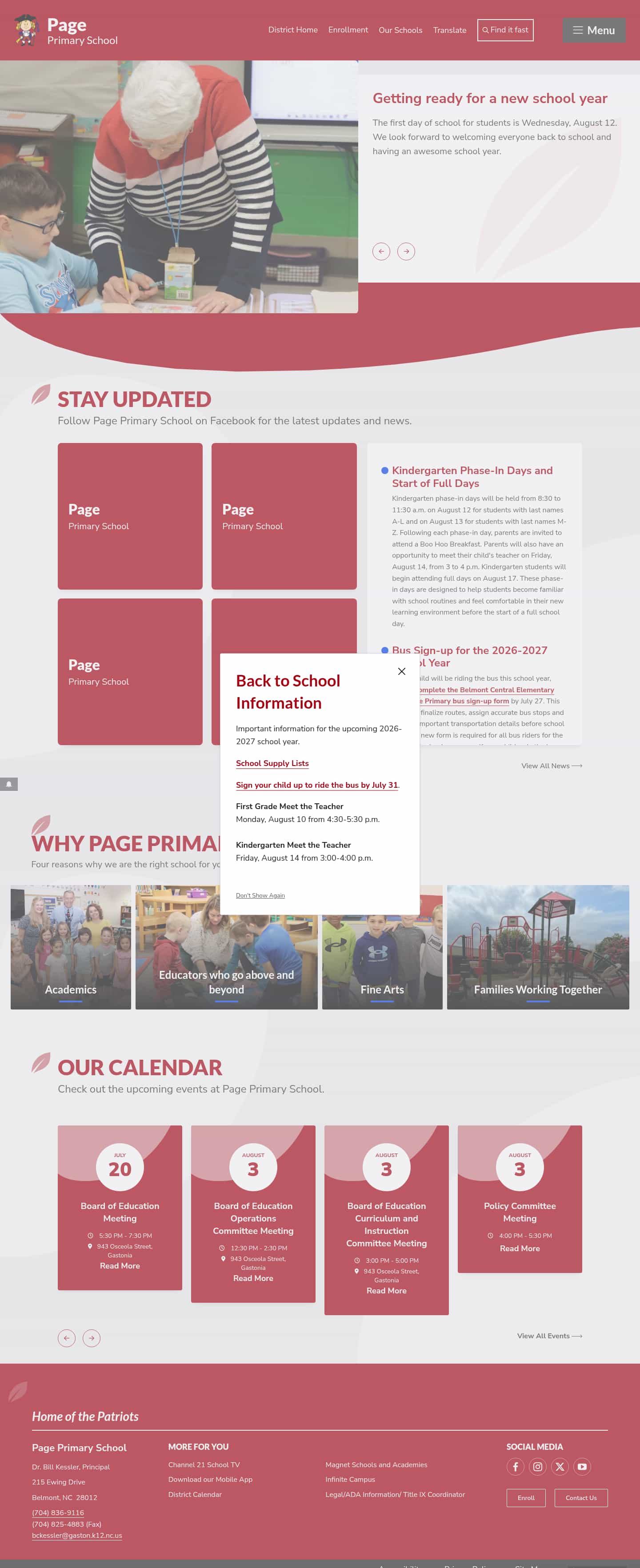 Latest website image capture
