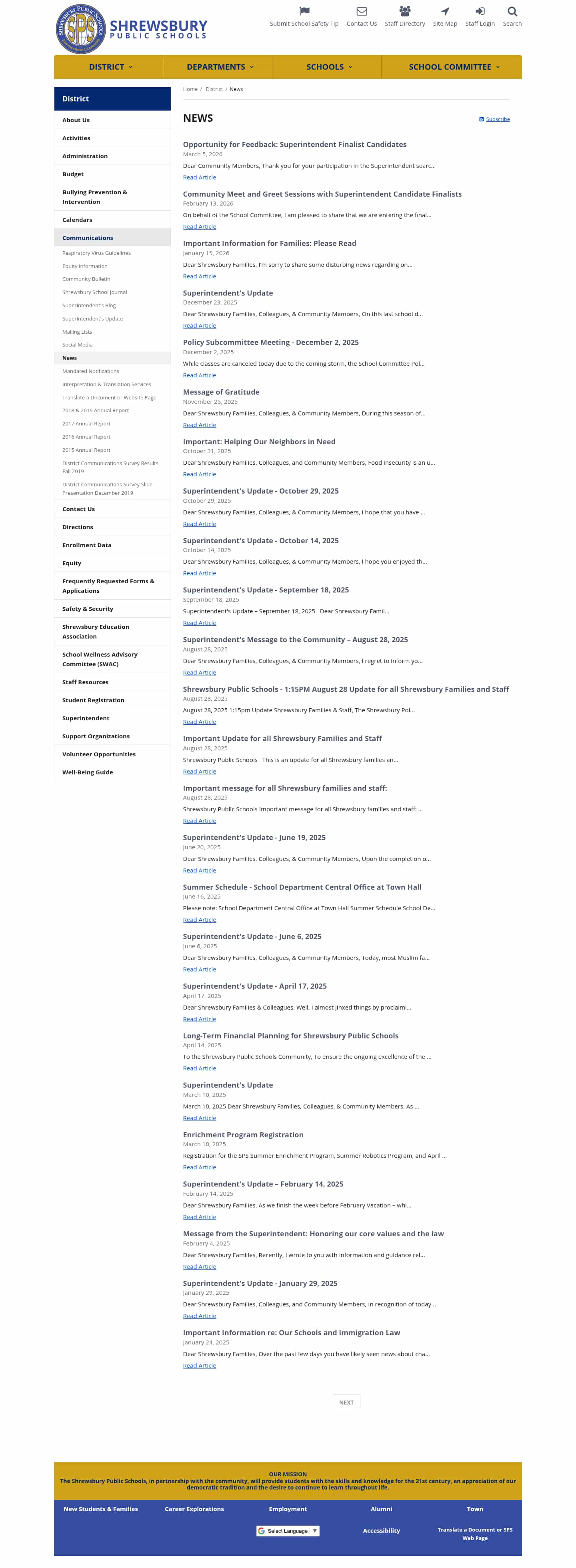 Latest website image capture