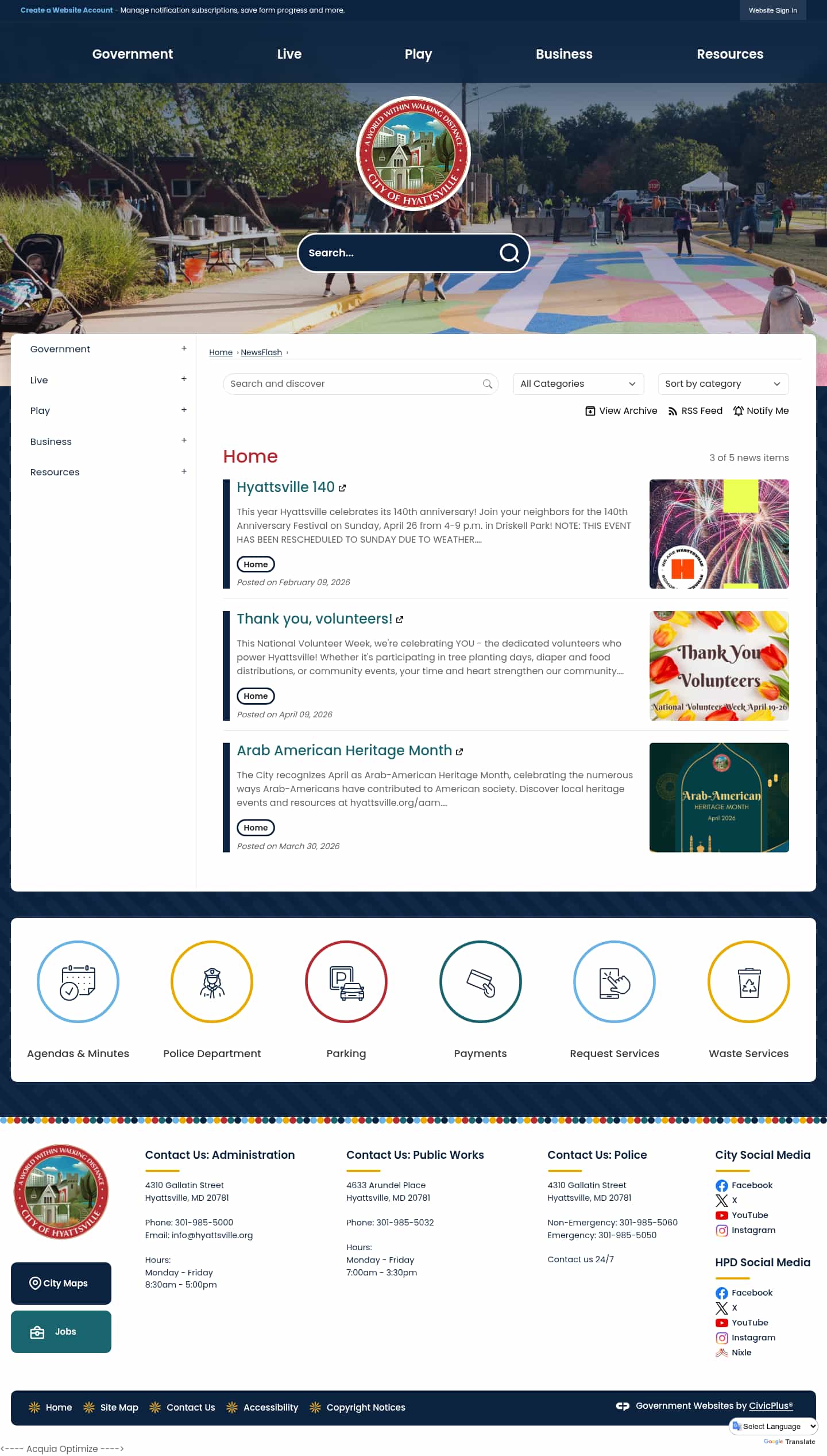 Latest website image capture