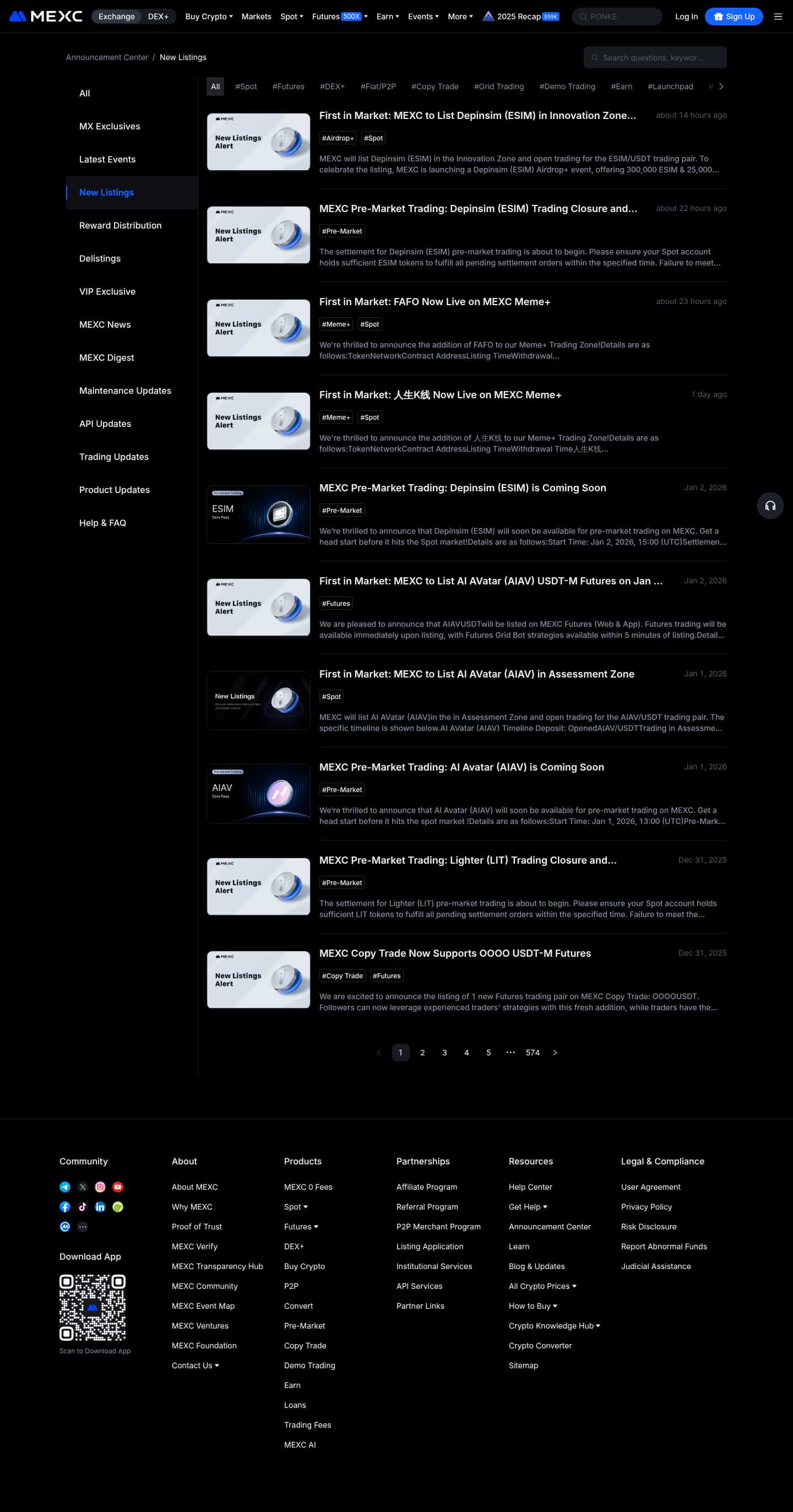 Latest website image capture