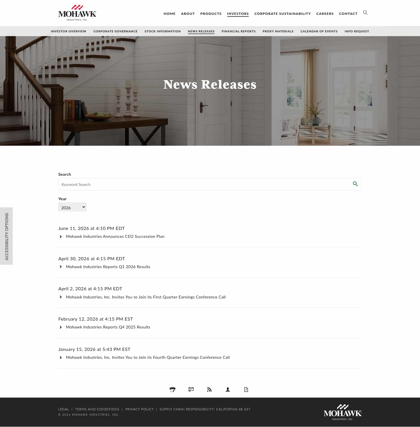 Latest website image capture