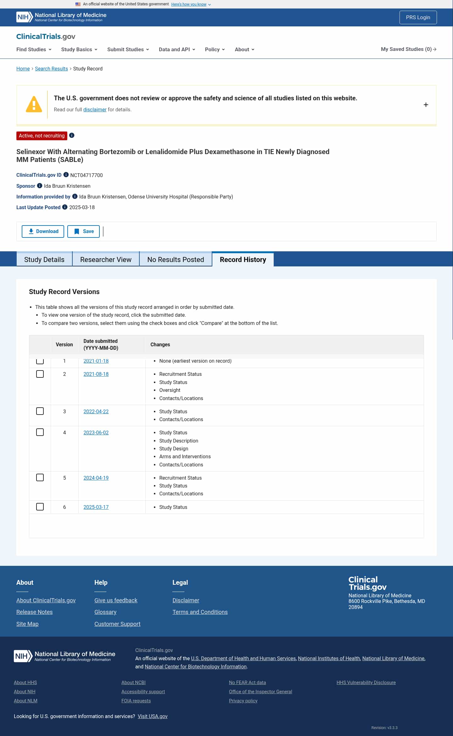 Latest website image capture
