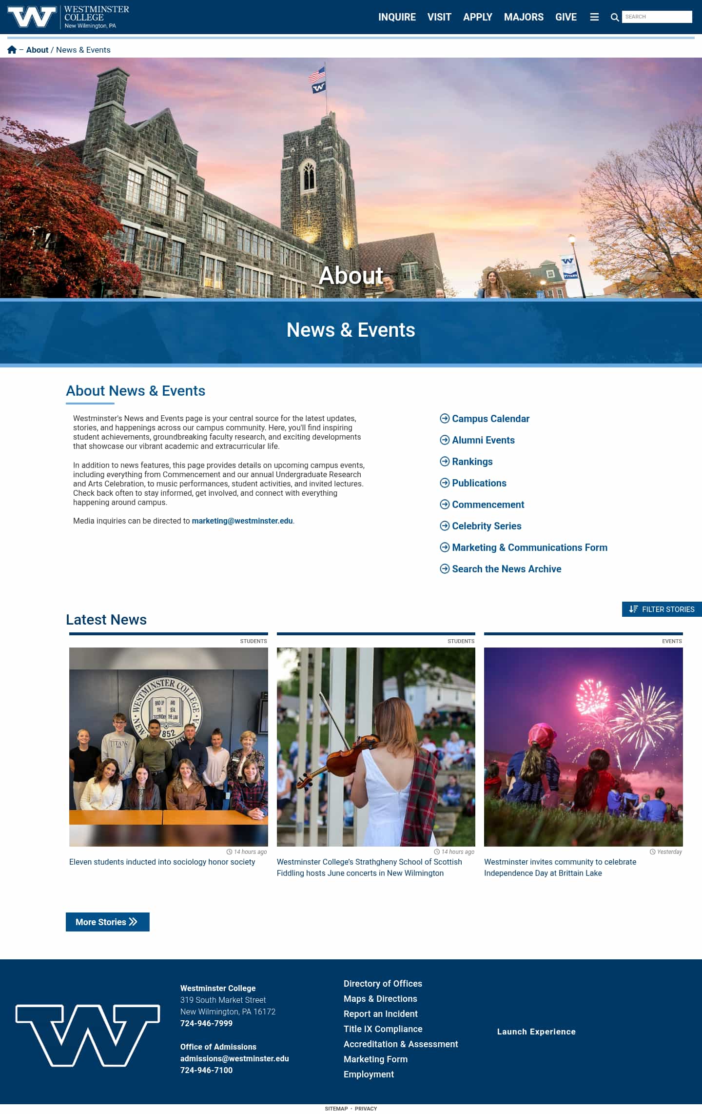 Latest website image capture