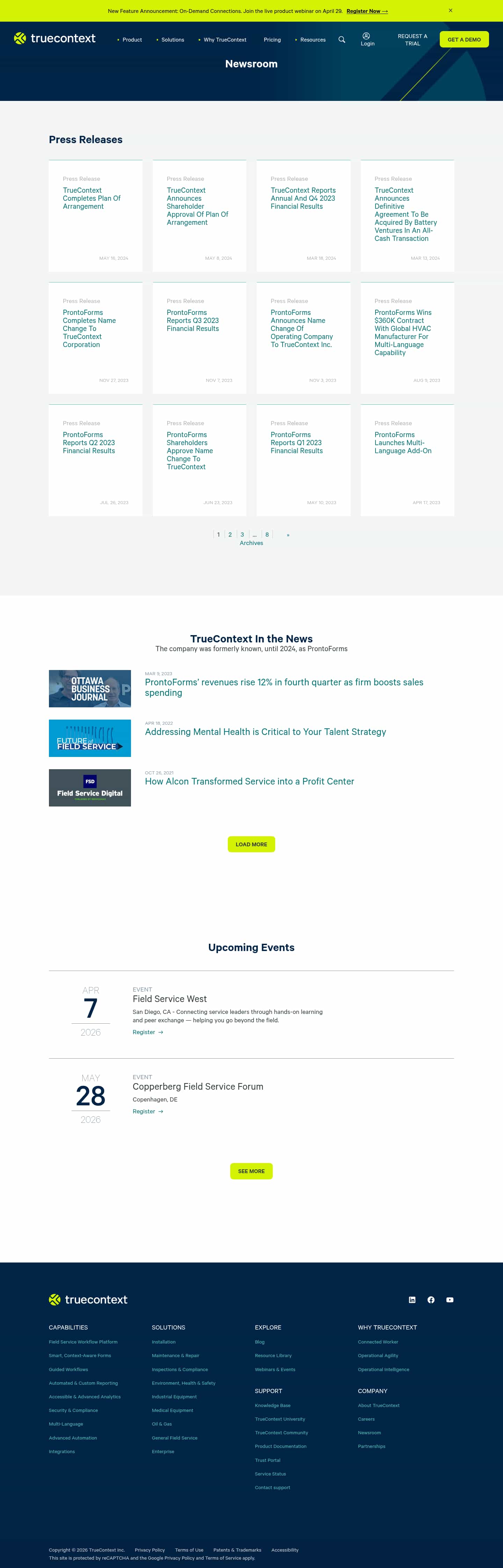 Latest website image capture