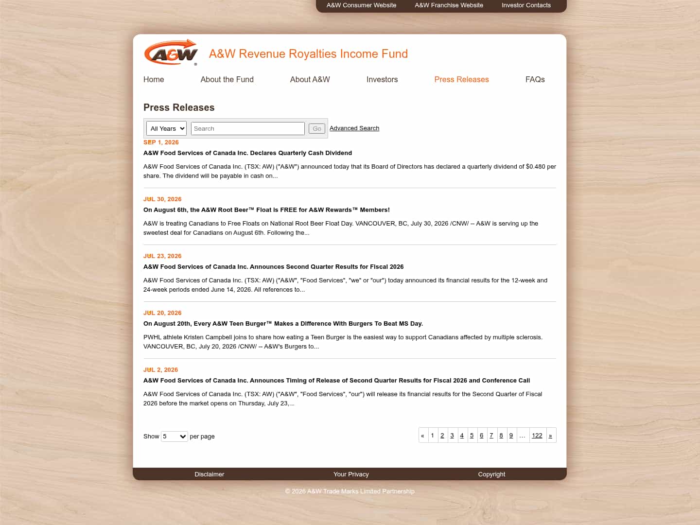 Latest website image capture