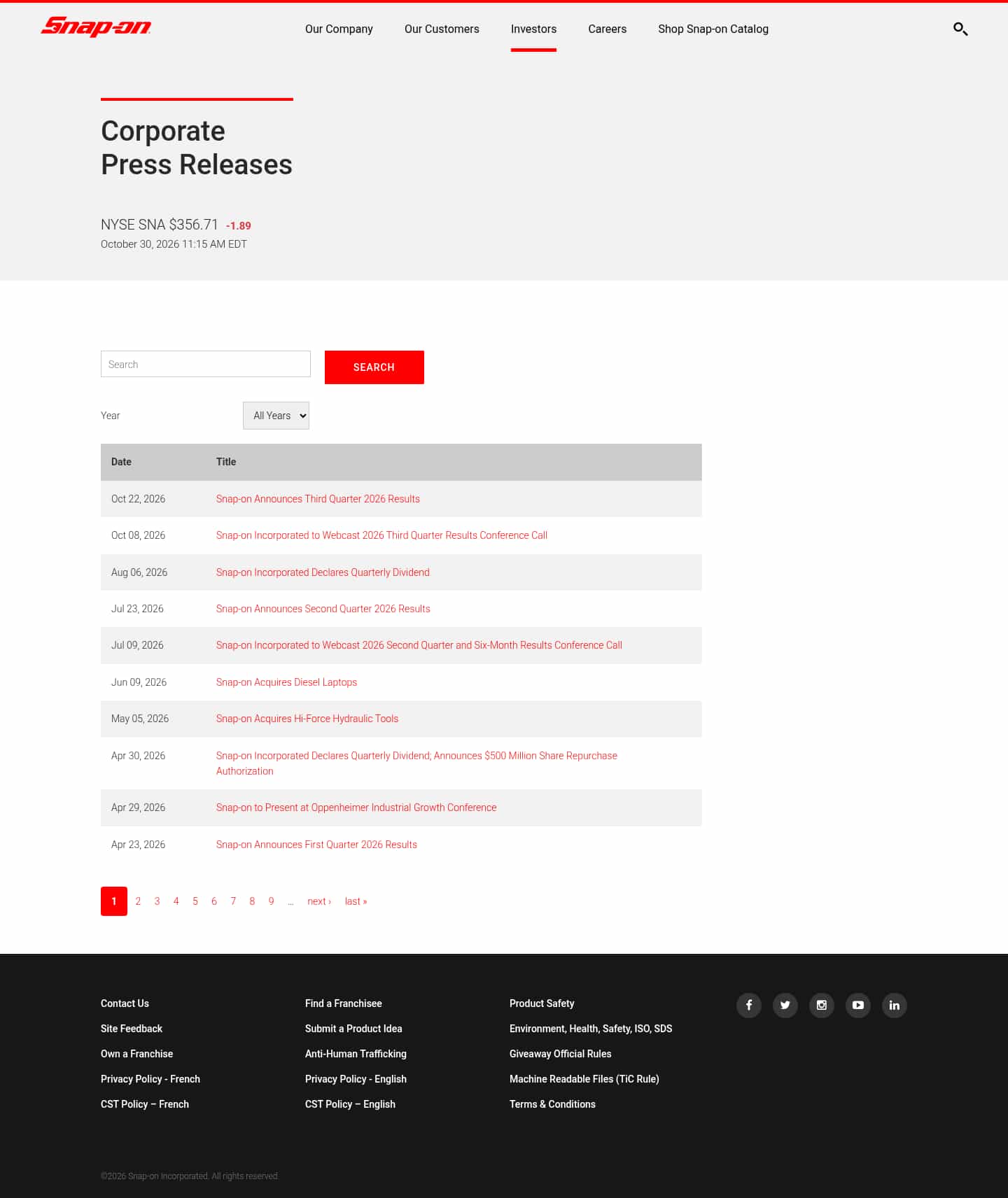 Latest website image capture