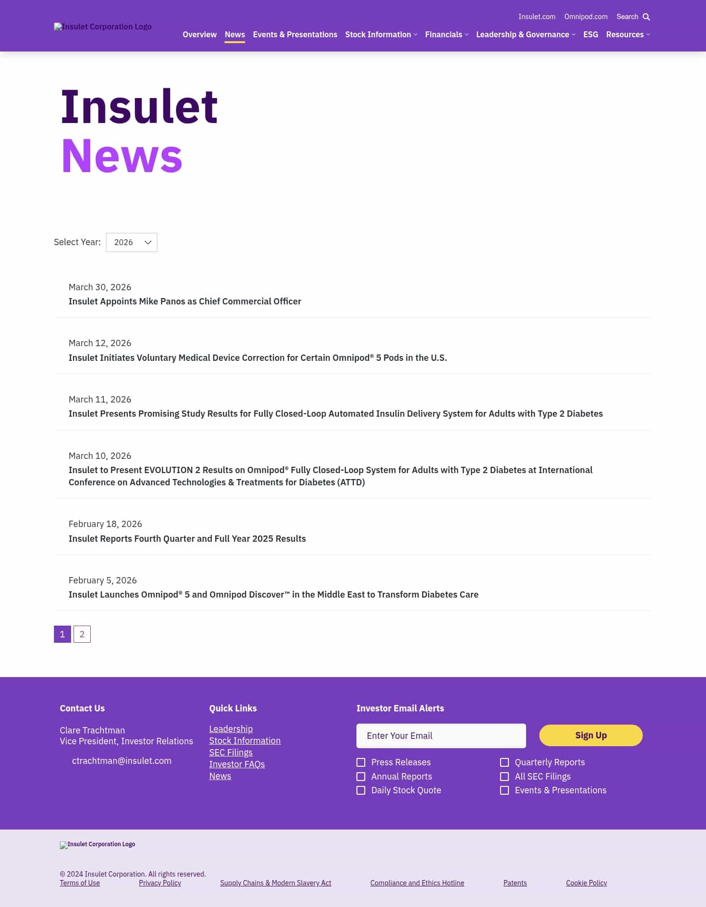 Latest website image capture