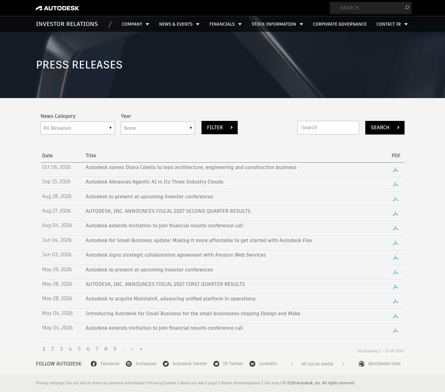 Latest website image capture