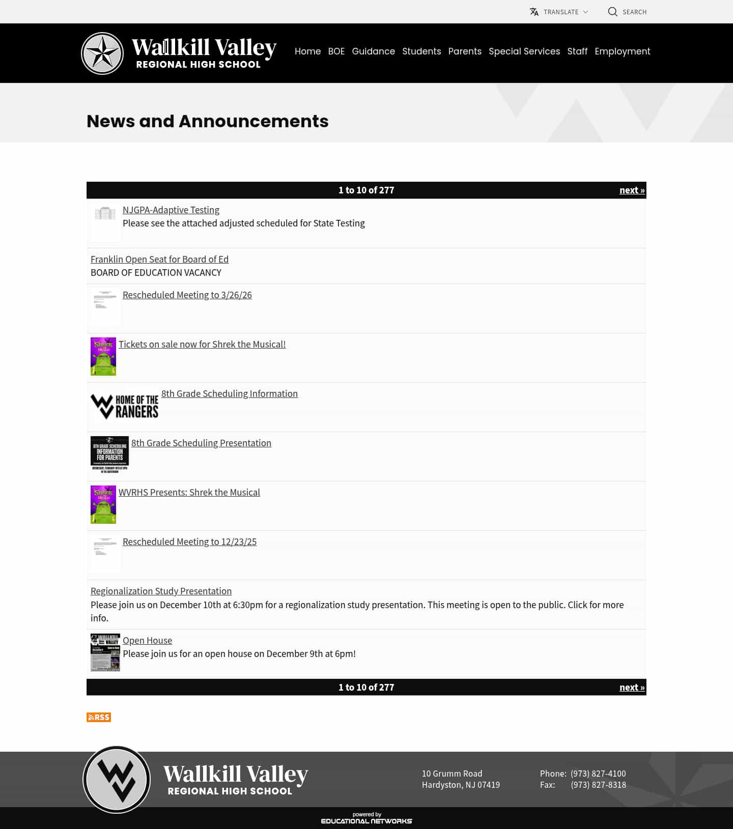 Latest website image capture