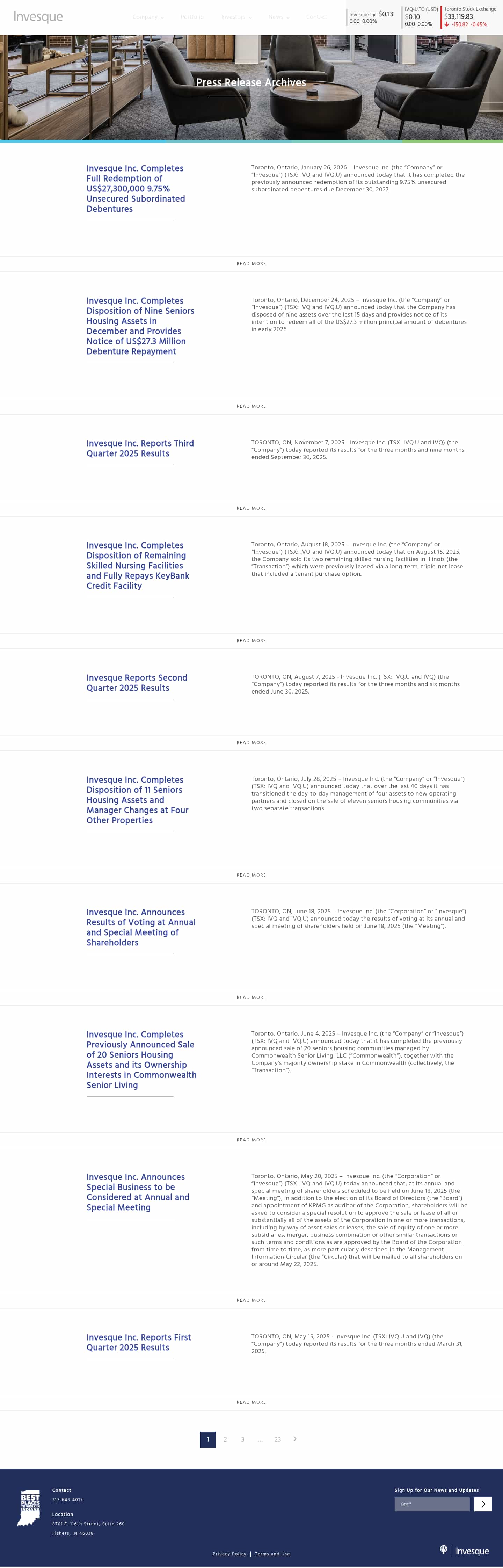 Latest website image capture