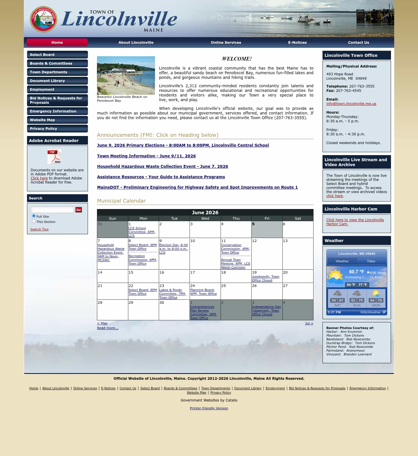 Latest website image capture