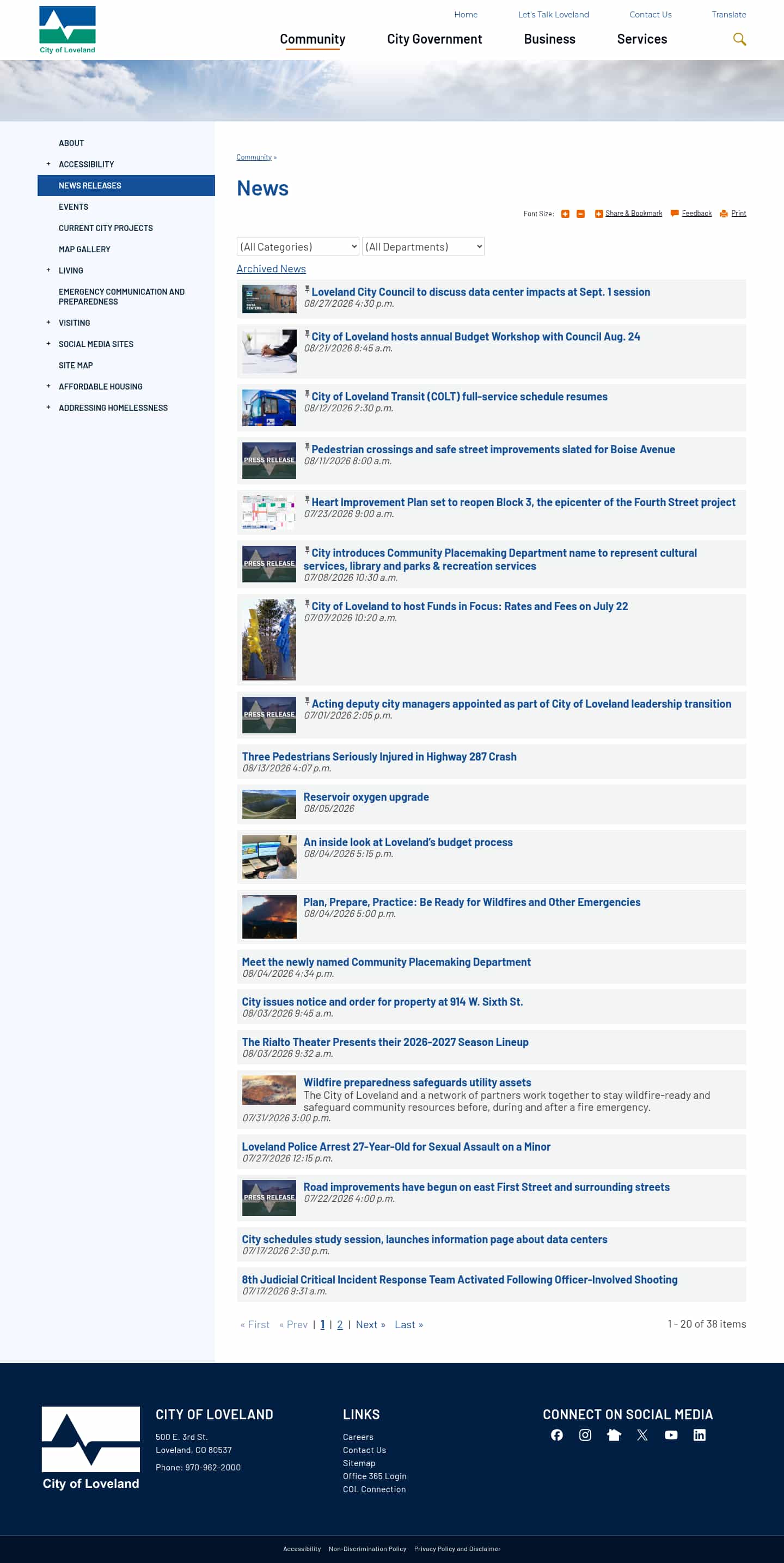 Latest website image capture