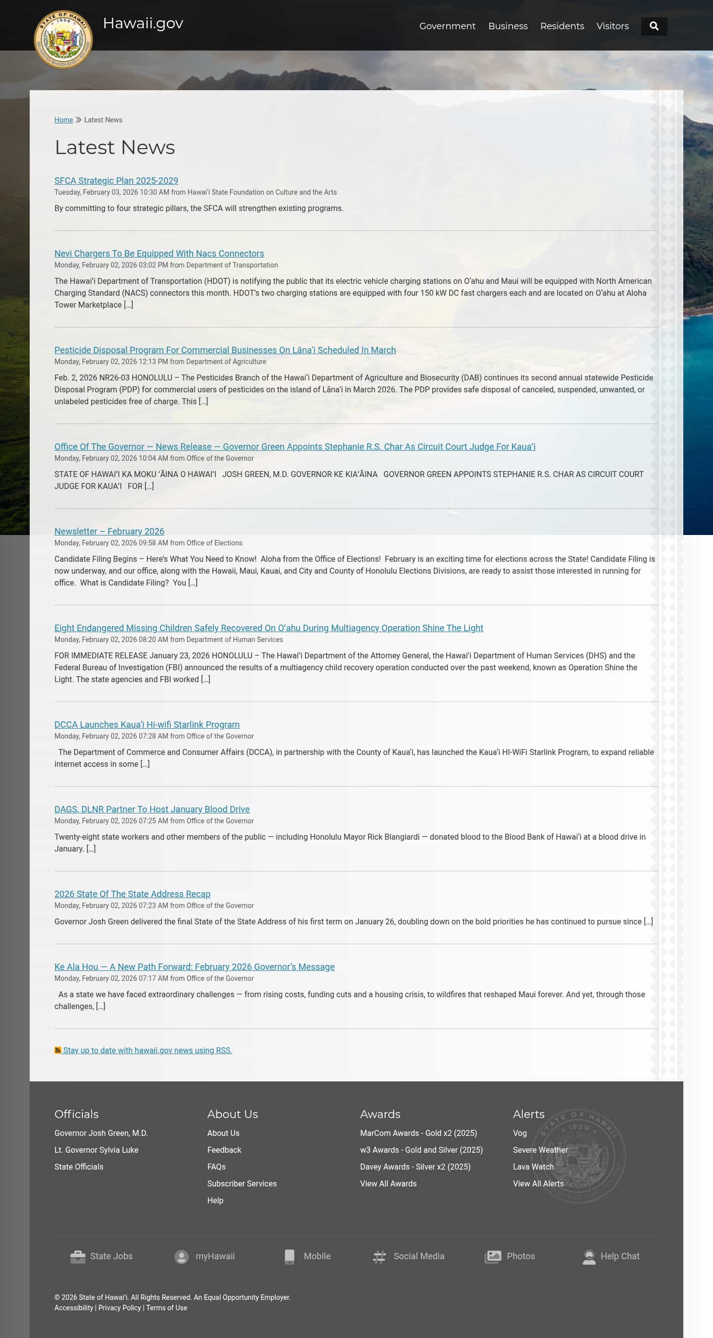 Latest website image capture