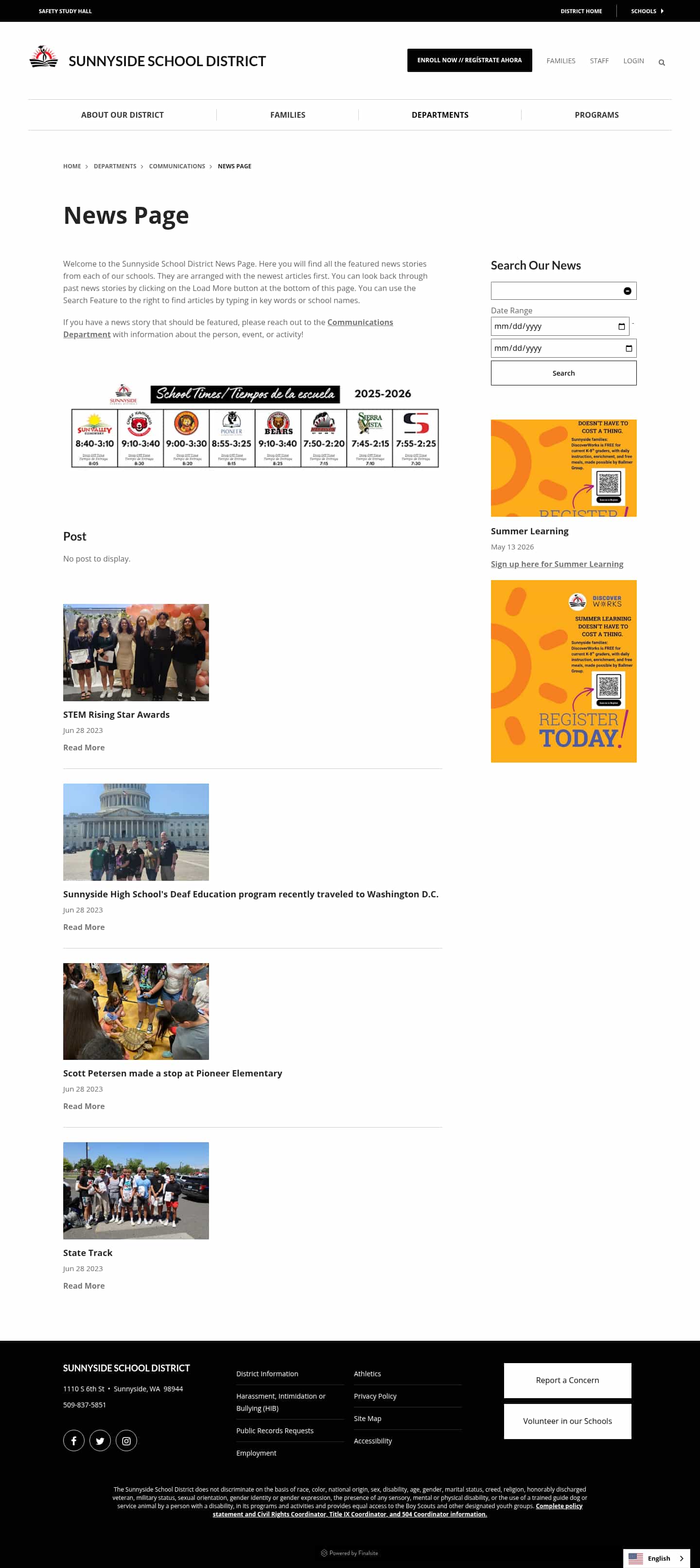 Latest website image capture