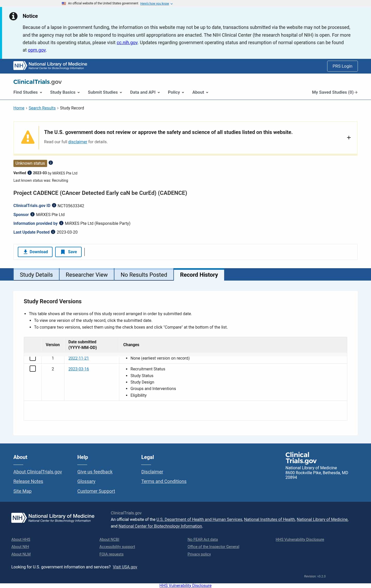 Latest website image capture