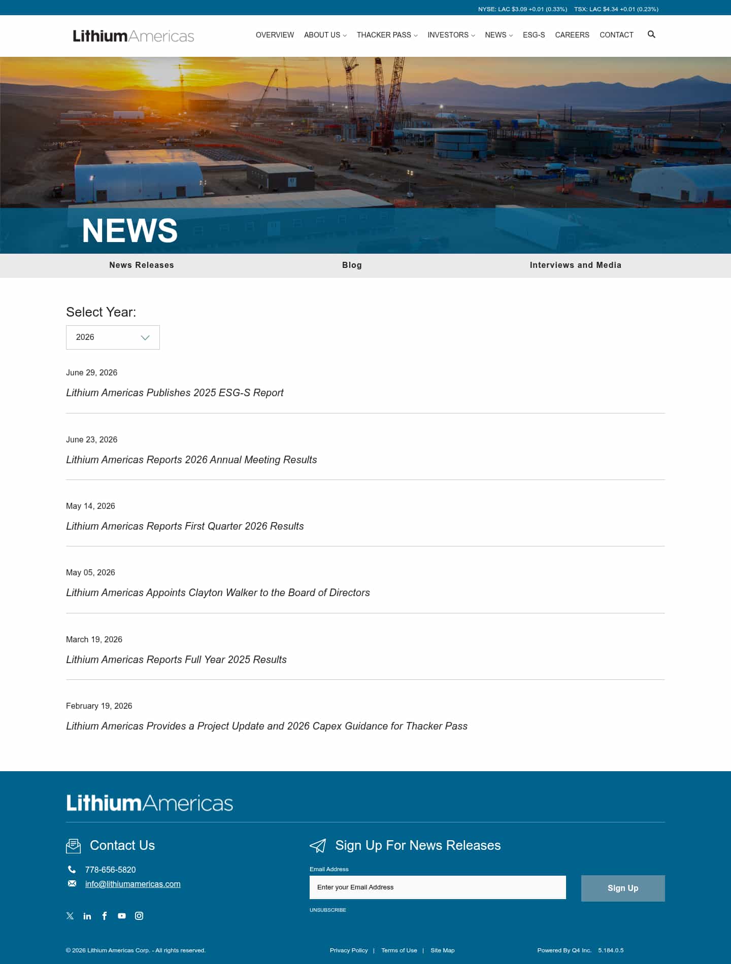 Latest website image capture