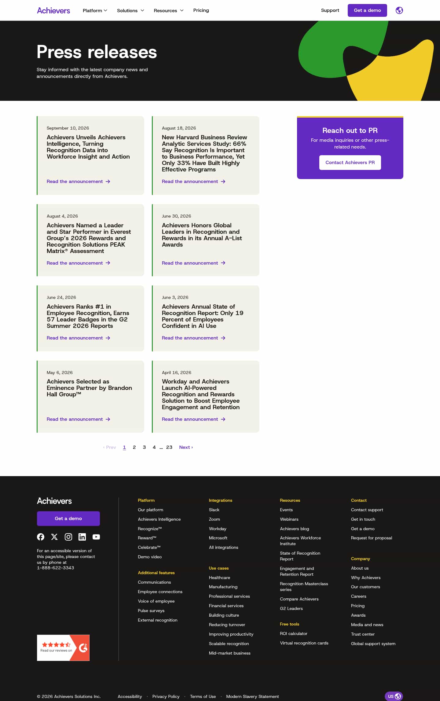 Latest website image capture
