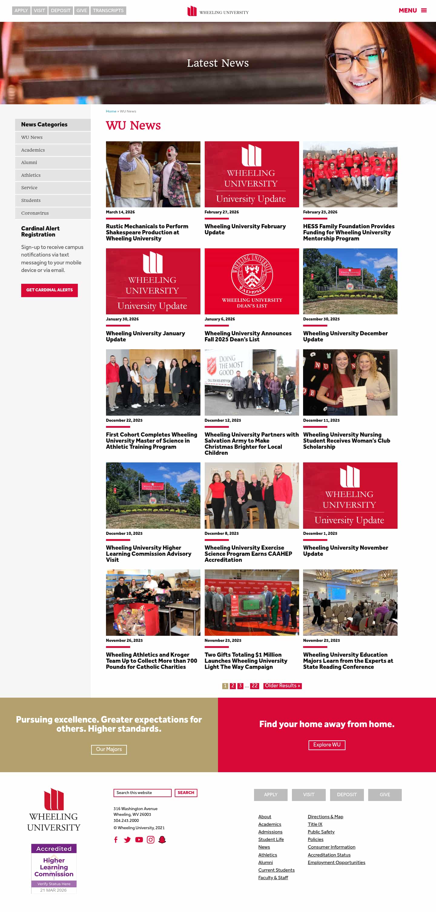 Latest website image capture