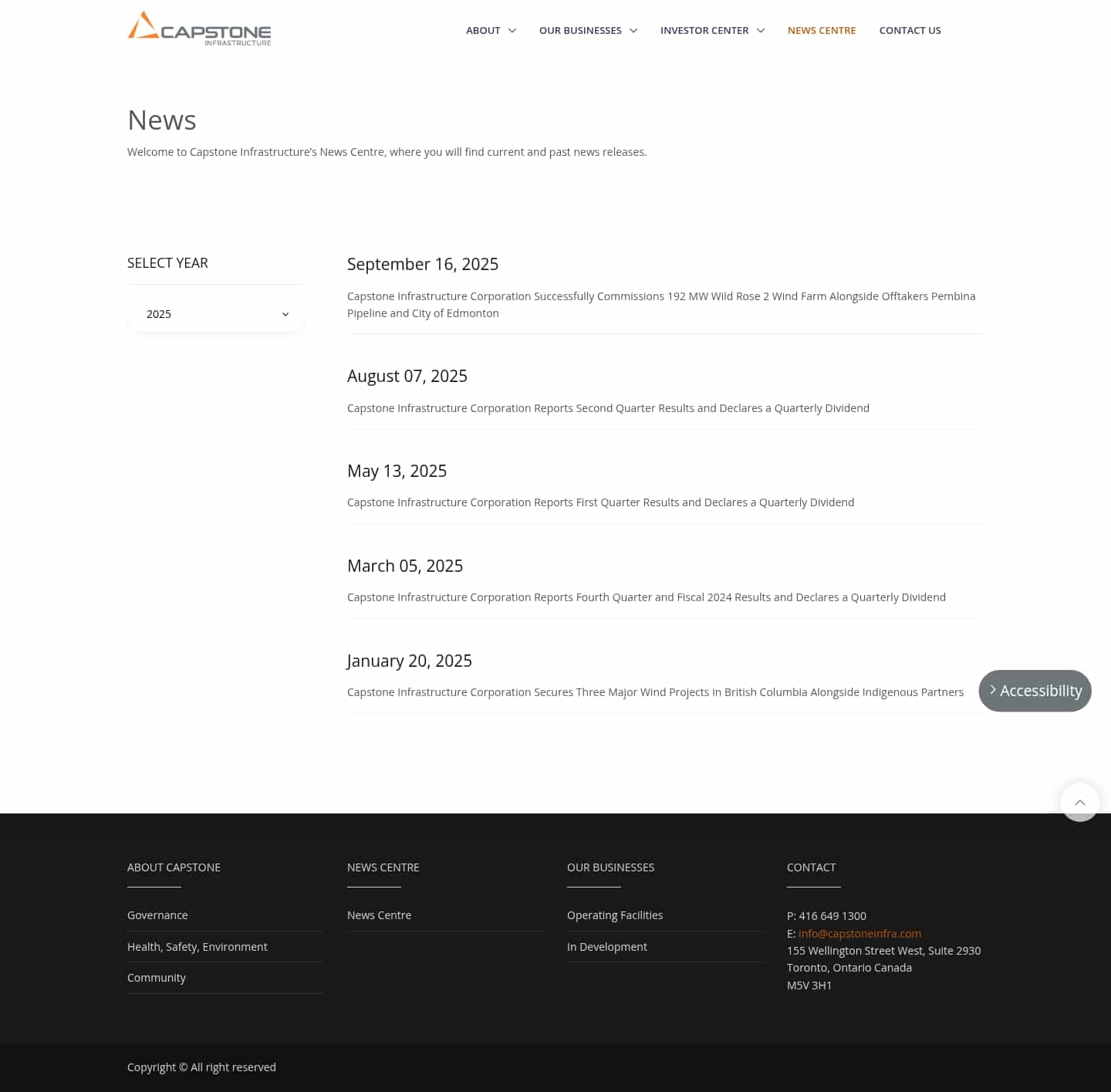 Latest website image capture