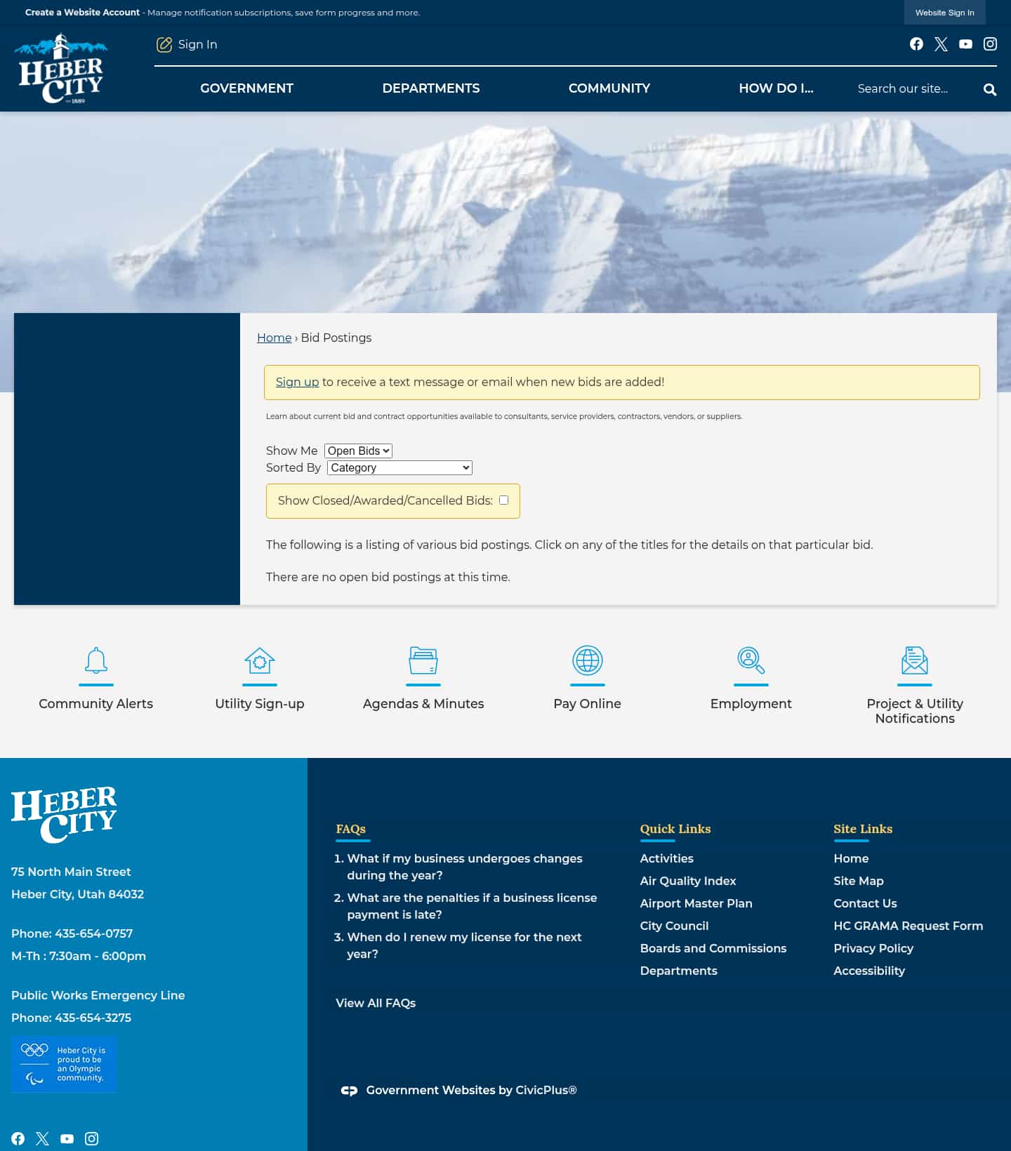 Latest website image capture