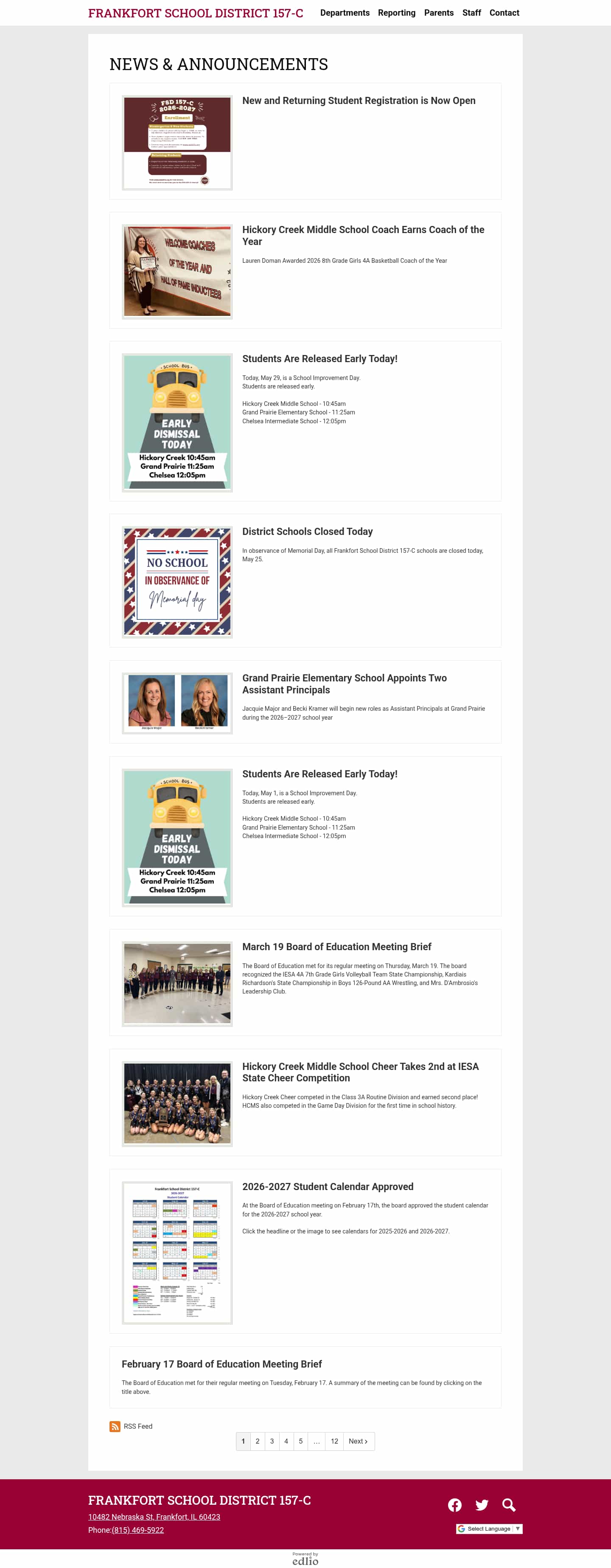 Latest website image capture