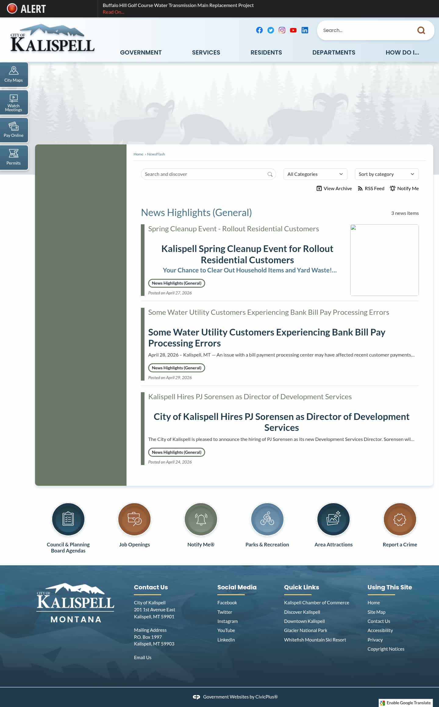 Latest website image capture