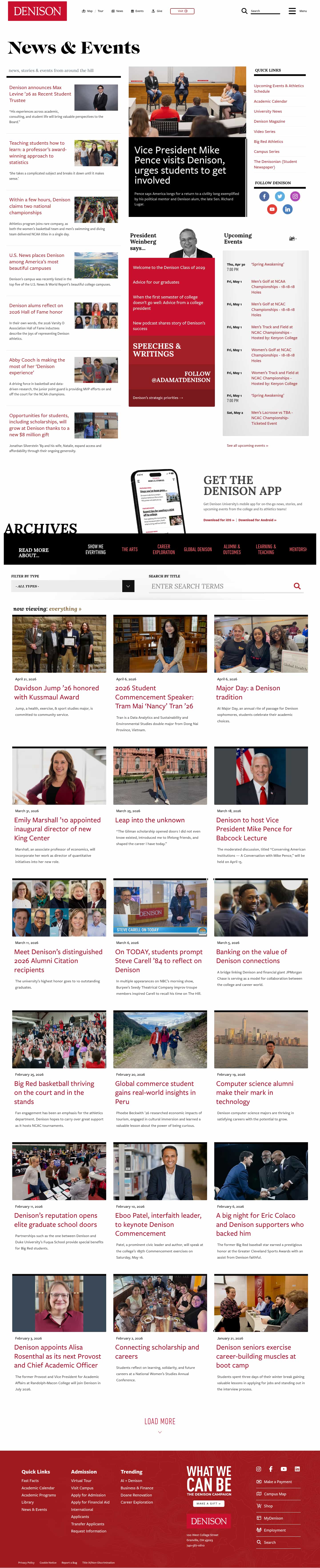 Latest website image capture