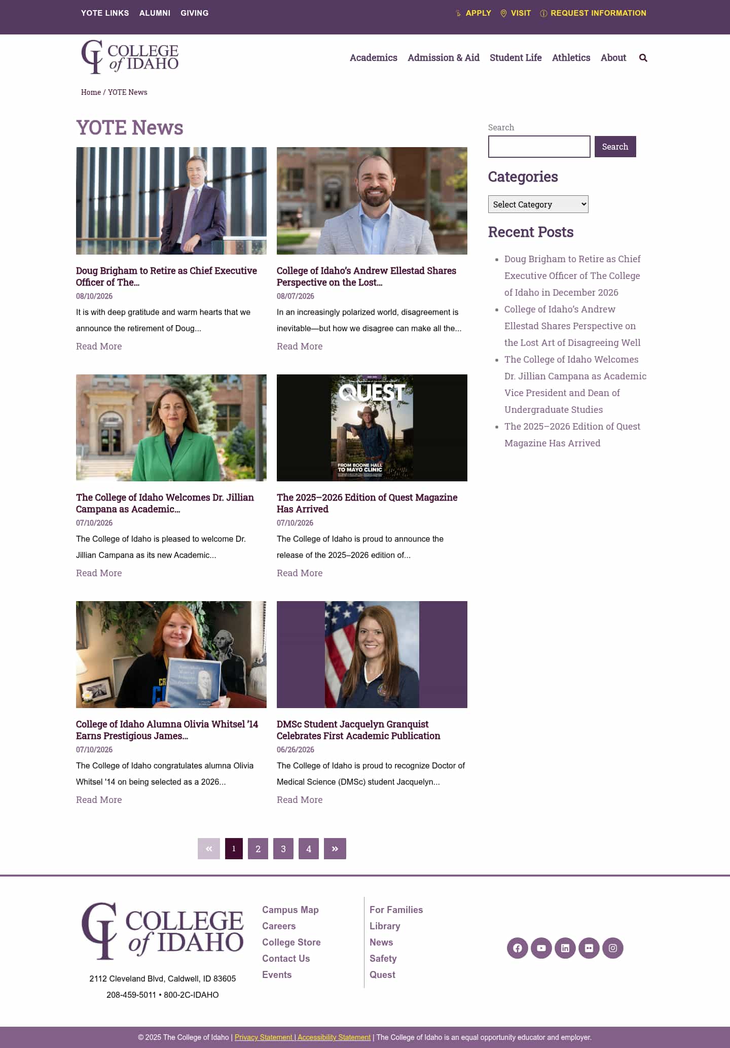 Latest website image capture