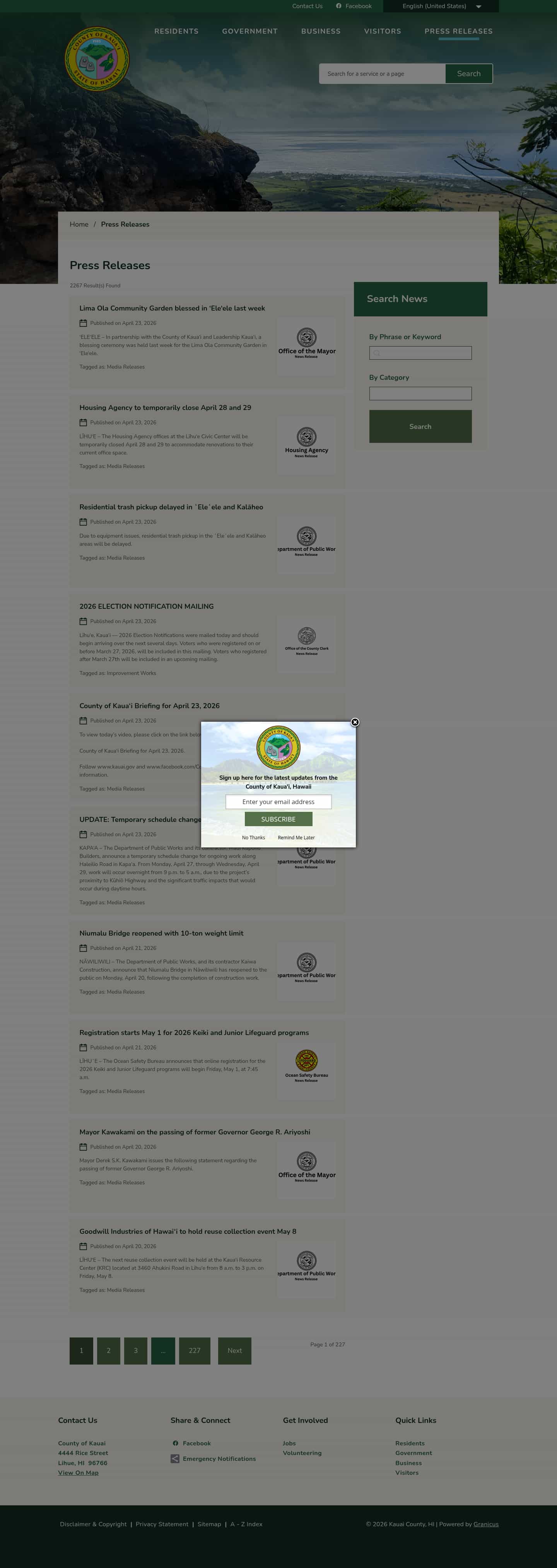 Latest website image capture