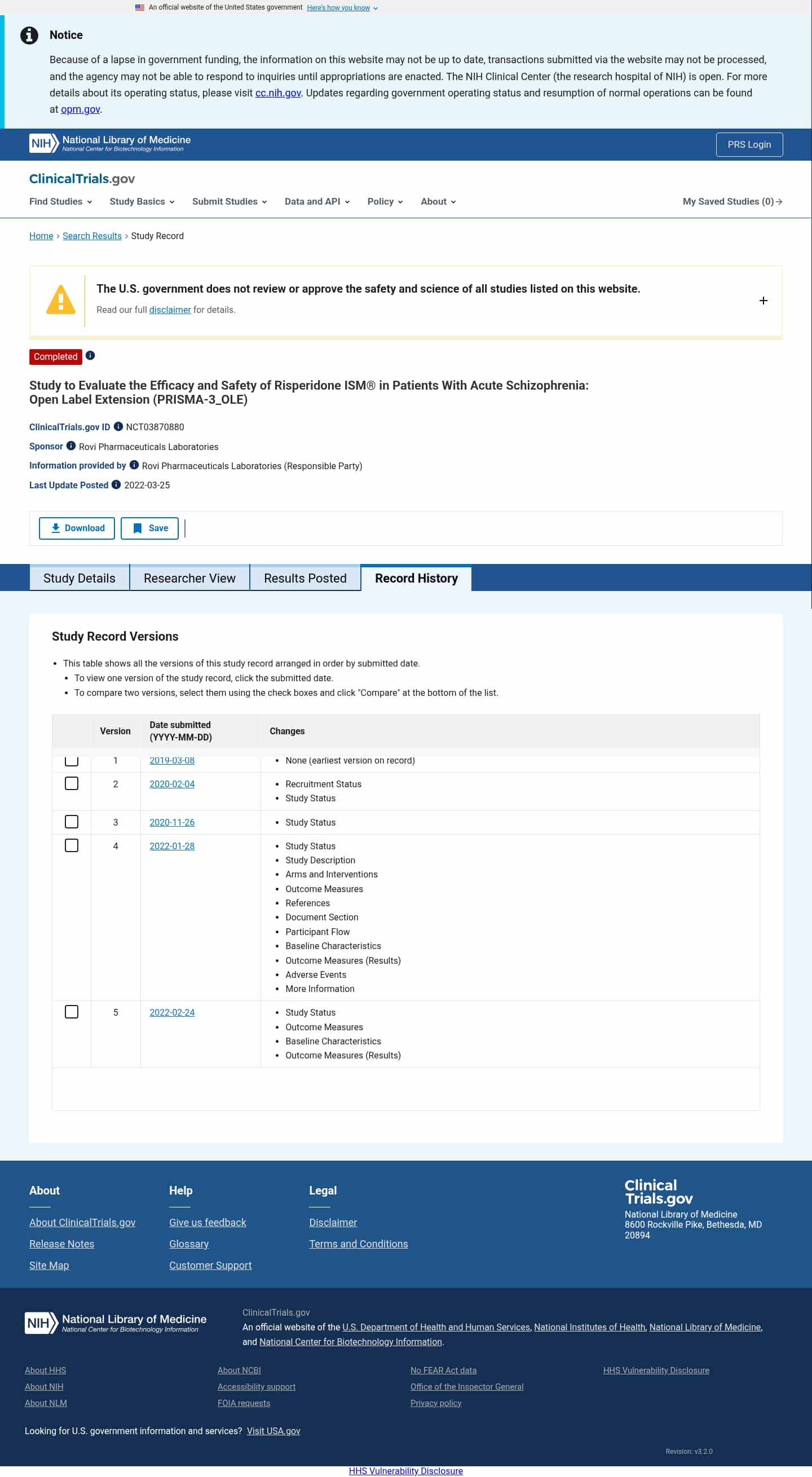 Latest website image capture