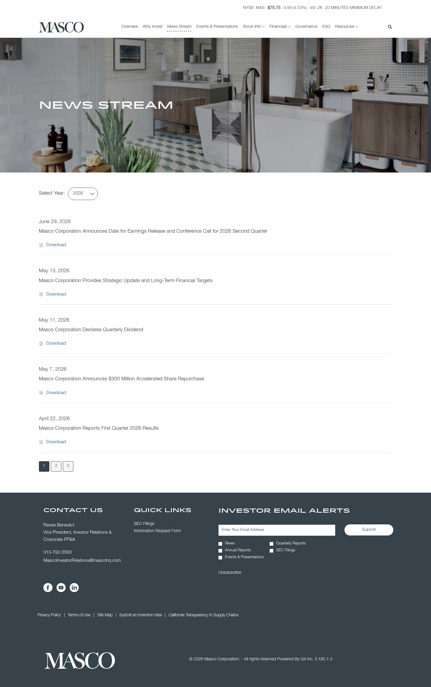 Latest website image capture
