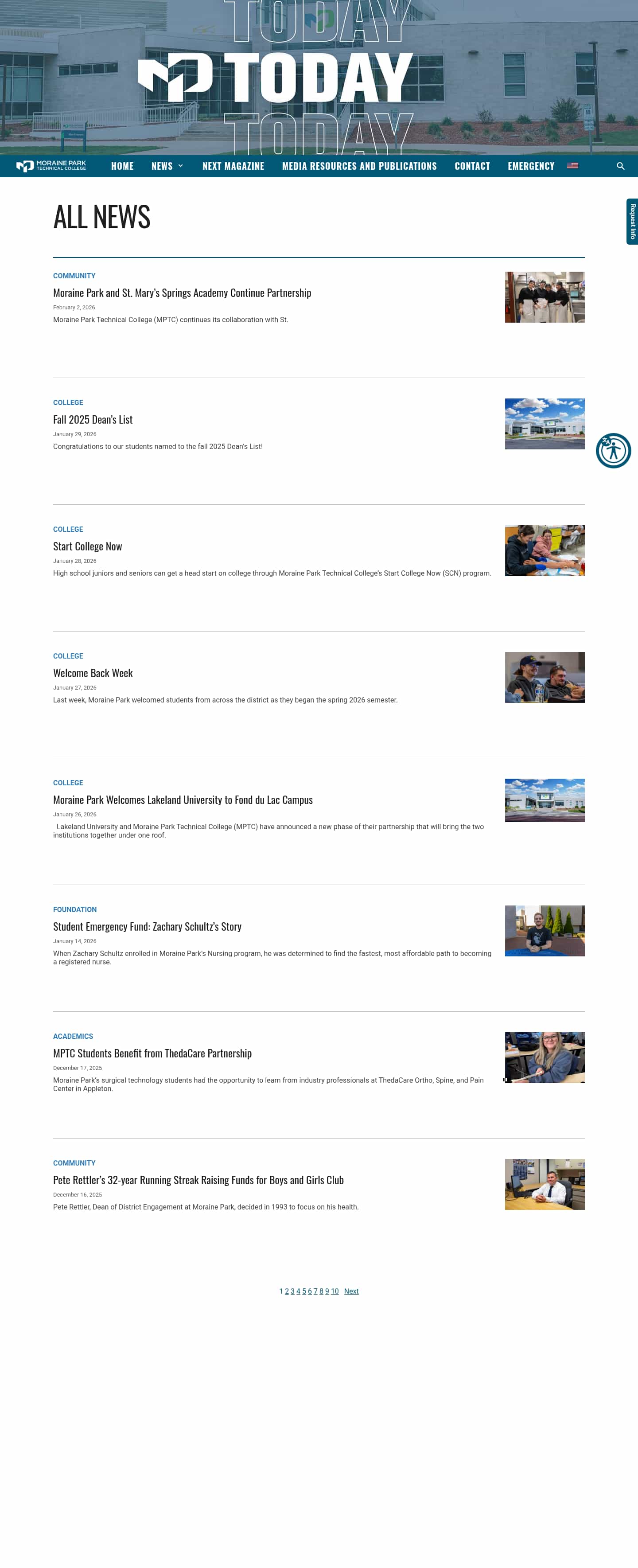 Latest website image capture