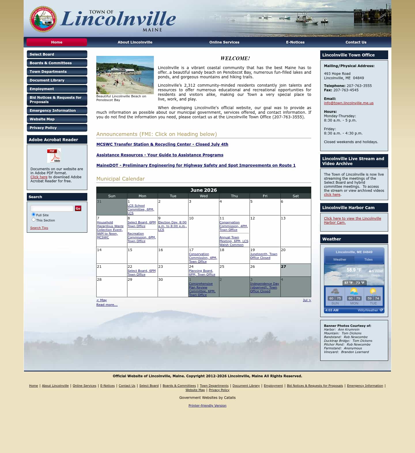 Latest website image capture