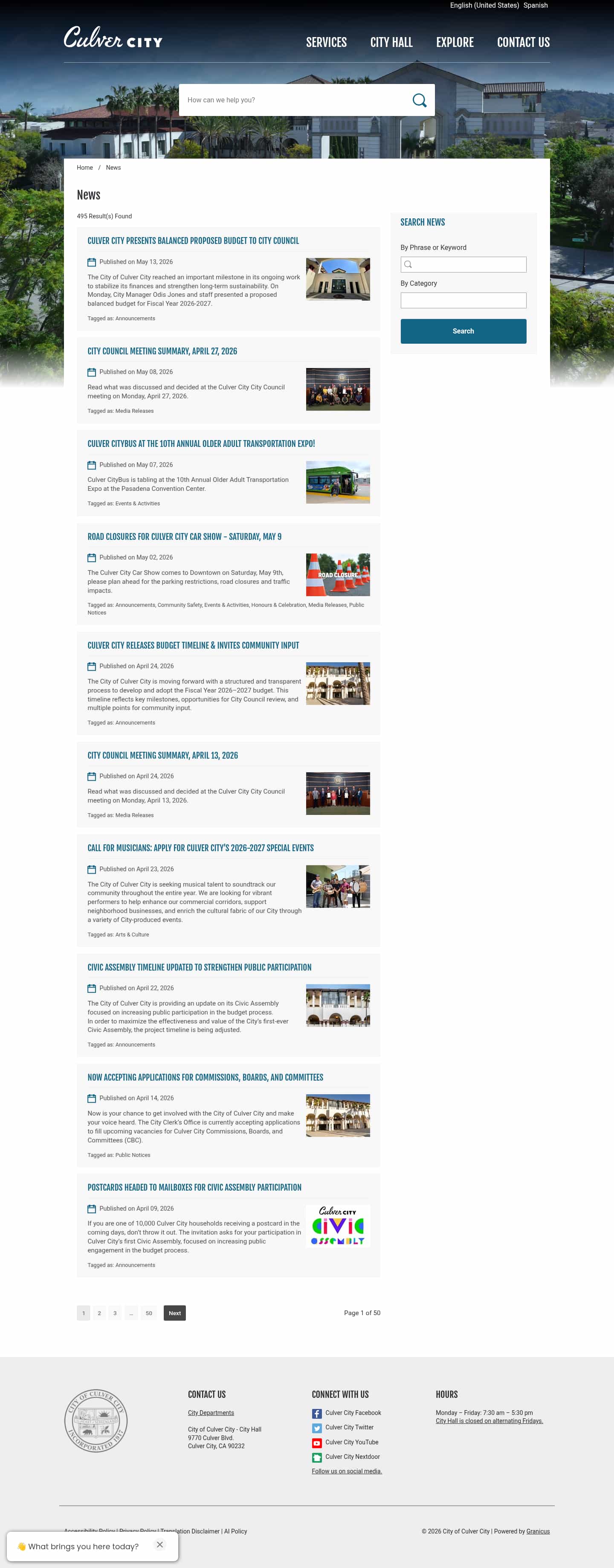 Latest website image capture