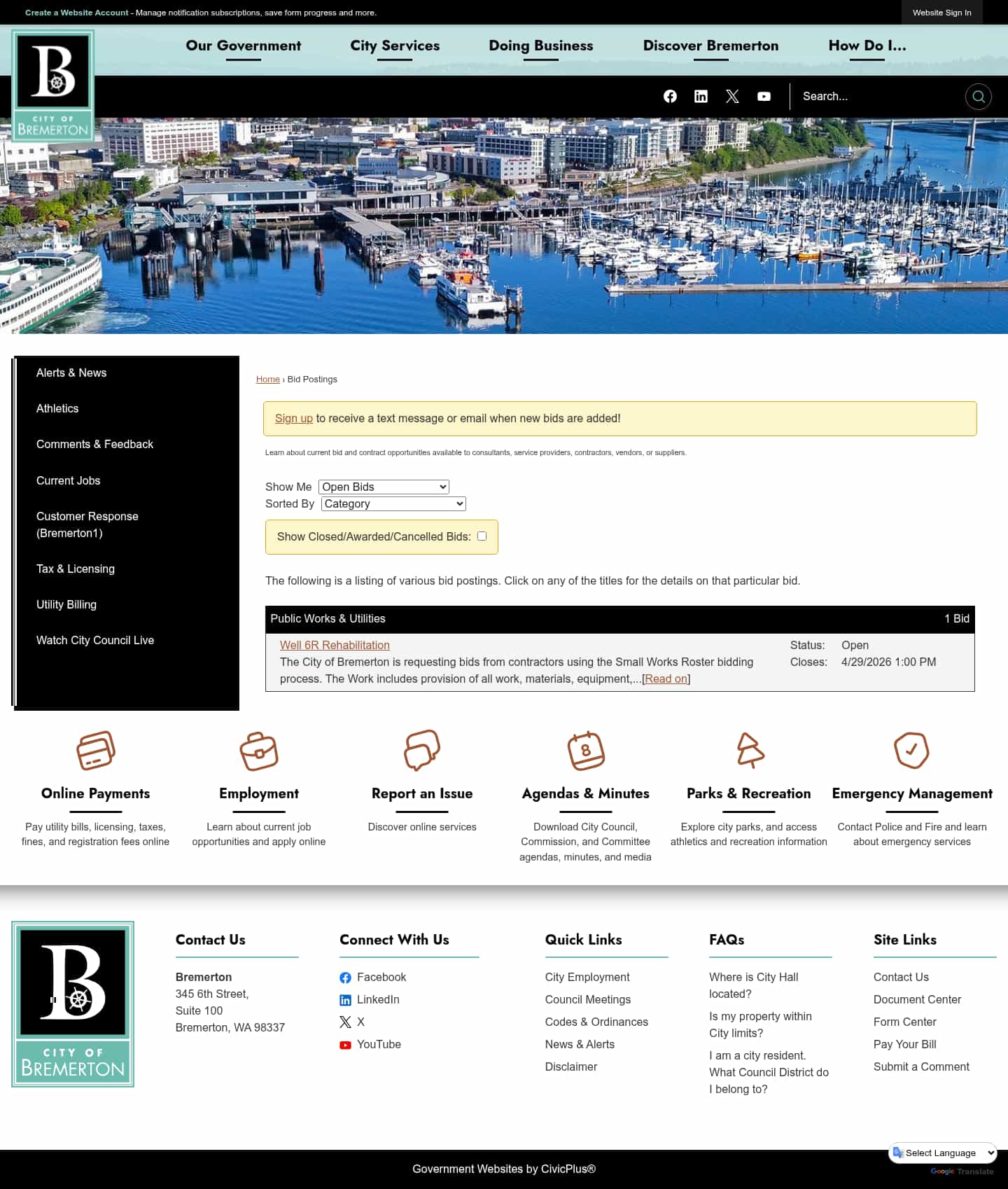 Latest website image capture