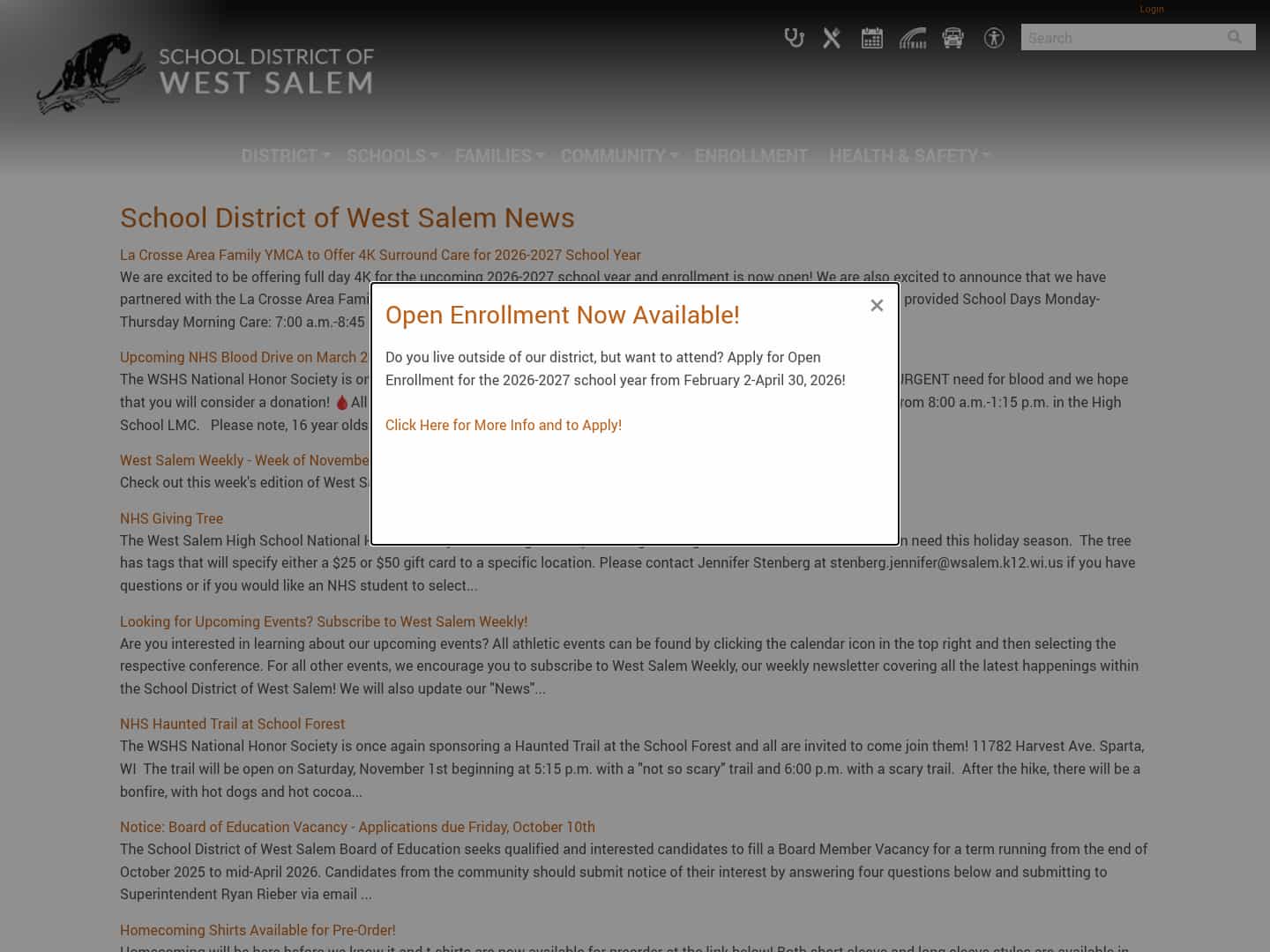 Latest website image capture