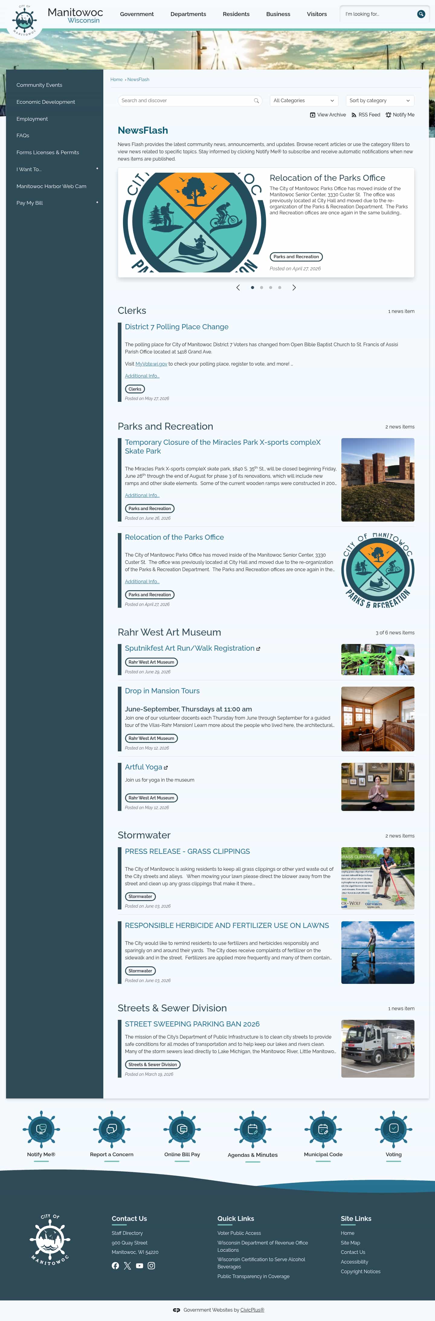 Latest website image capture
